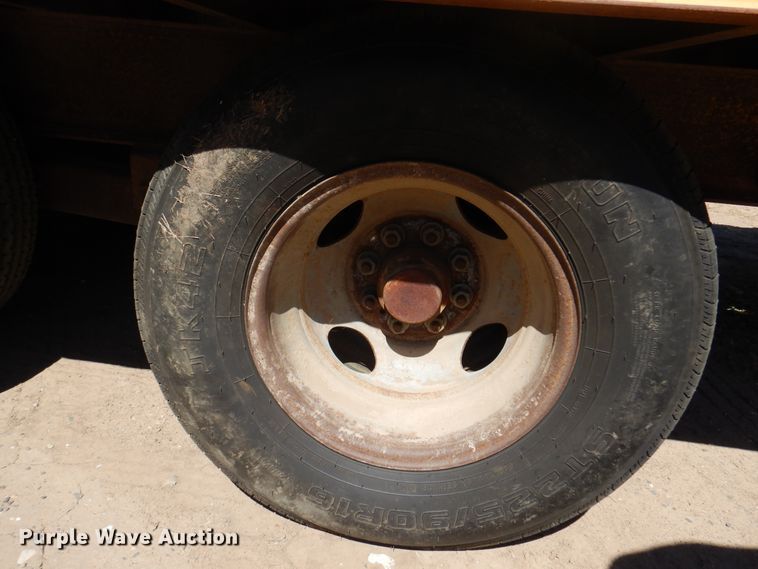 image for item GP9482 2002 Belshe  equipment trailer