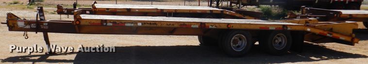 image for item GP9483 2006 Belshe  equipment trailer