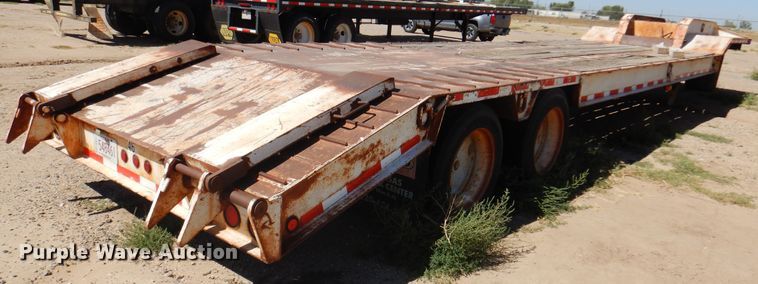 image for item GP9484 2007 Atoka  equipment trailer