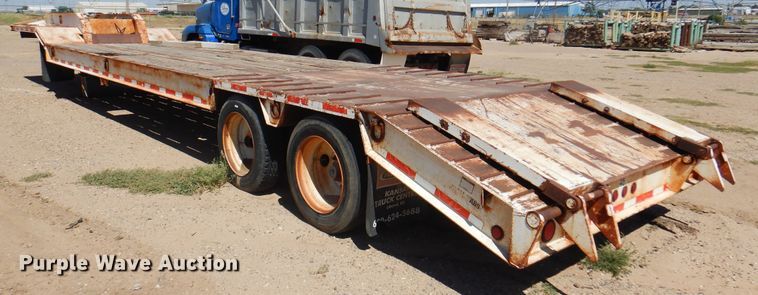 image for item GP9484 2007 Atoka  equipment trailer