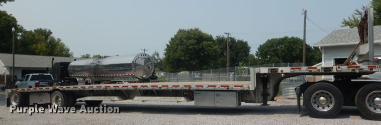 image for item HU9279 2013 Wilson AD 1080  drop deck trailer