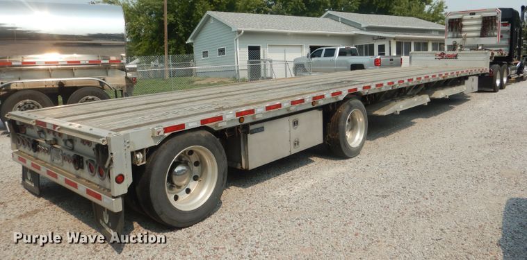 image for item HU9279 2013 Wilson AD 1080  drop deck trailer