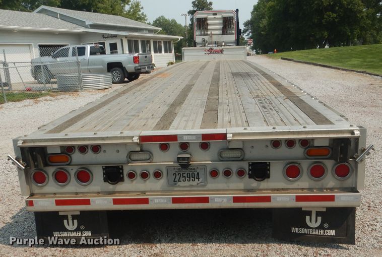image for item HU9279 2013 Wilson AD 1080  drop deck trailer