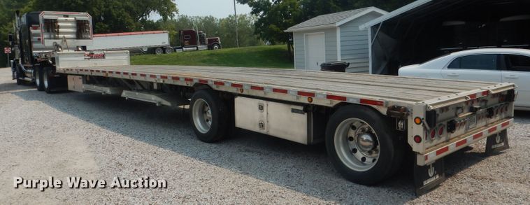image for item HU9279 2013 Wilson AD 1080  drop deck trailer