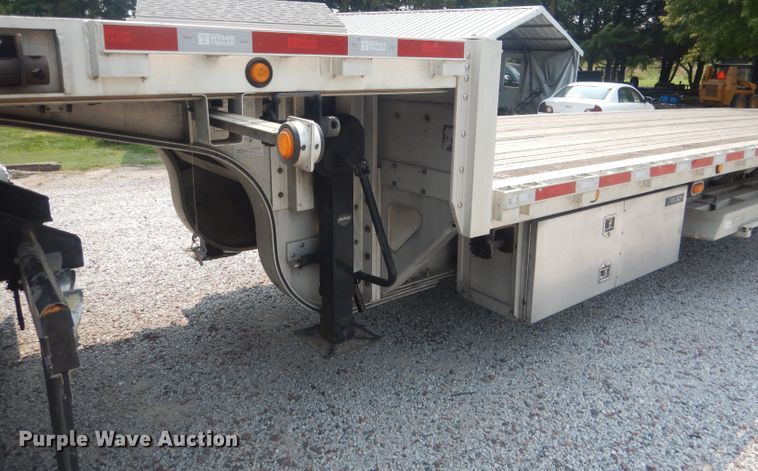 image for item HU9279 2013 Wilson AD 1080  drop deck trailer