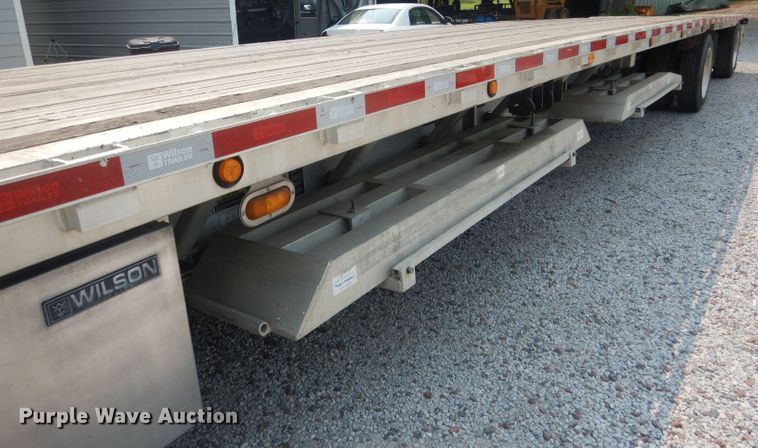 image for item HU9279 2013 Wilson AD 1080  drop deck trailer