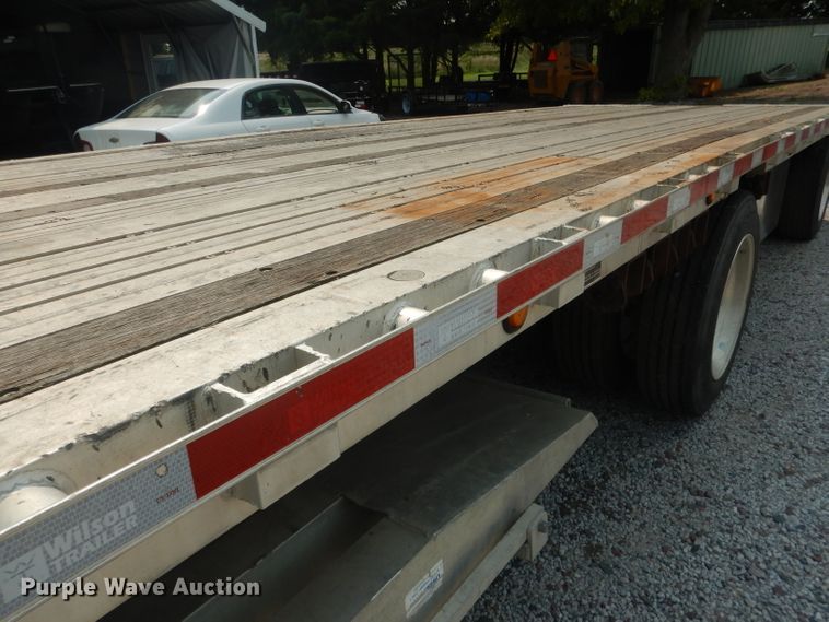 image for item HU9279 2013 Wilson AD 1080  drop deck trailer