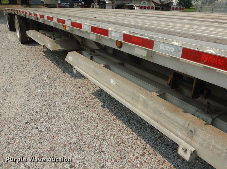 image for item HU9279 2013 Wilson AD 1080  drop deck trailer