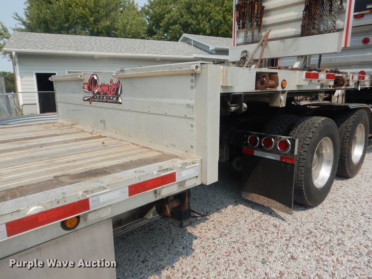 image for item HU9279 2013 Wilson AD 1080  drop deck trailer
