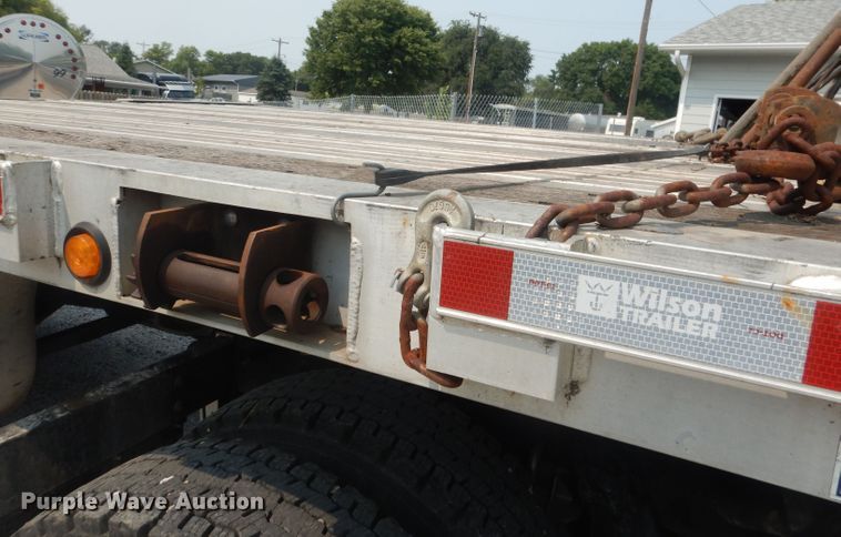 image for item HU9279 2013 Wilson AD 1080  drop deck trailer