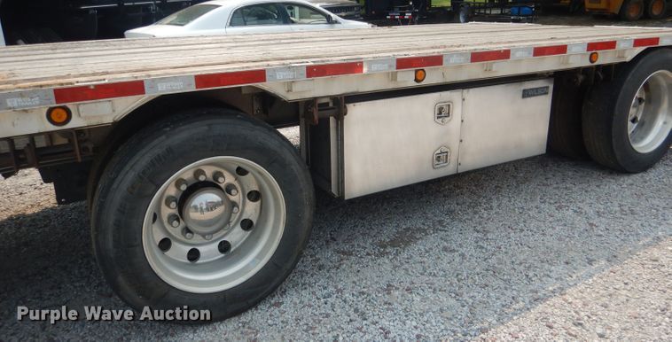 image for item HU9279 2013 Wilson AD 1080  drop deck trailer