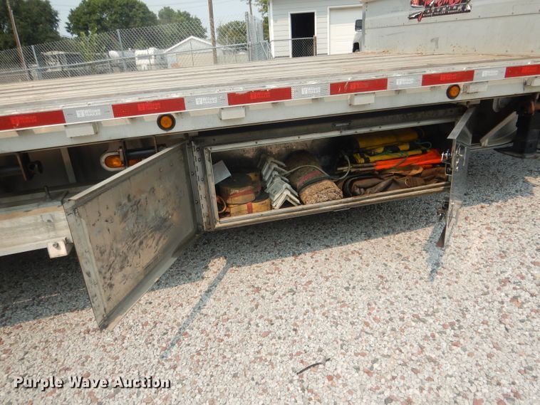 image for item HU9279 2013 Wilson AD 1080  drop deck trailer