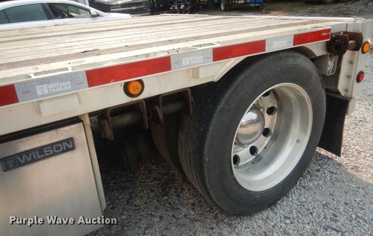 image for item HU9279 2013 Wilson AD 1080  drop deck trailer