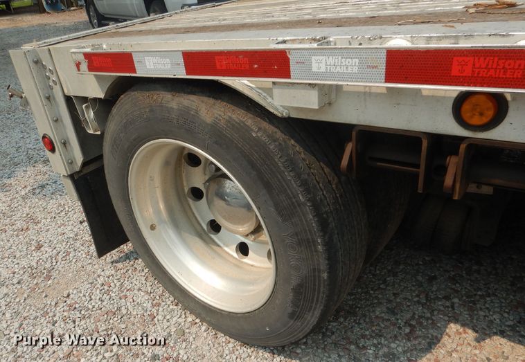 image for item HU9279 2013 Wilson AD 1080  drop deck trailer