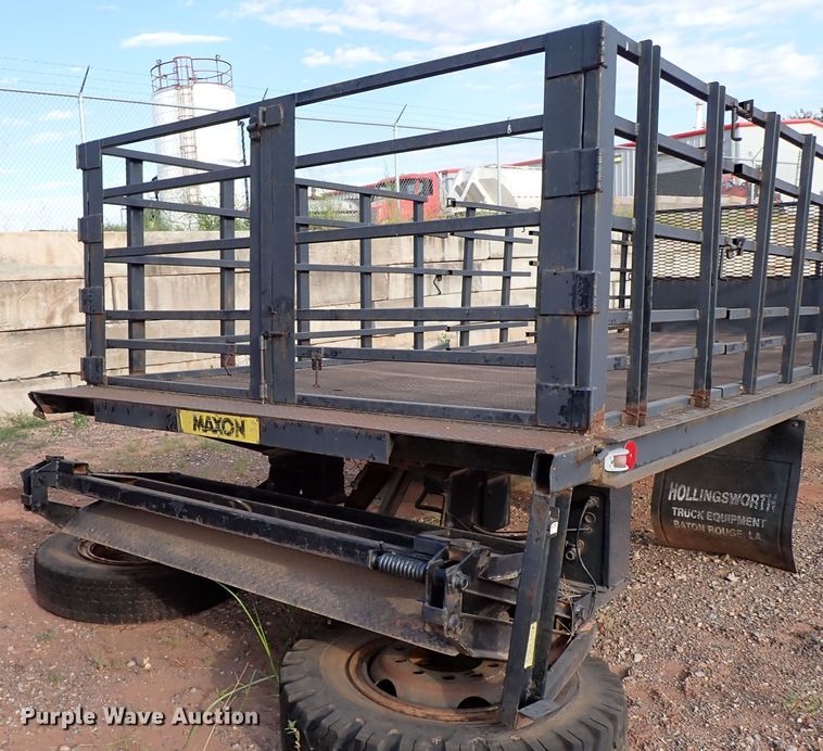 image for item IN9666 Maxon  flatbed