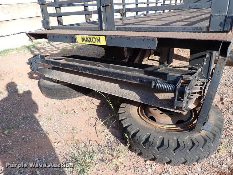 image for item IN9666 Maxon  flatbed