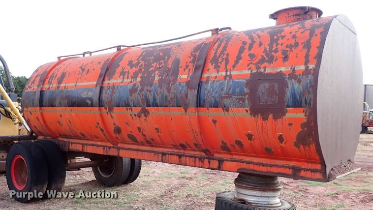 image for item IN9667 Shop built tank trailer