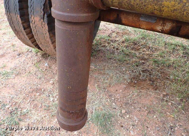 image for item IN9667 Shop built tank trailer