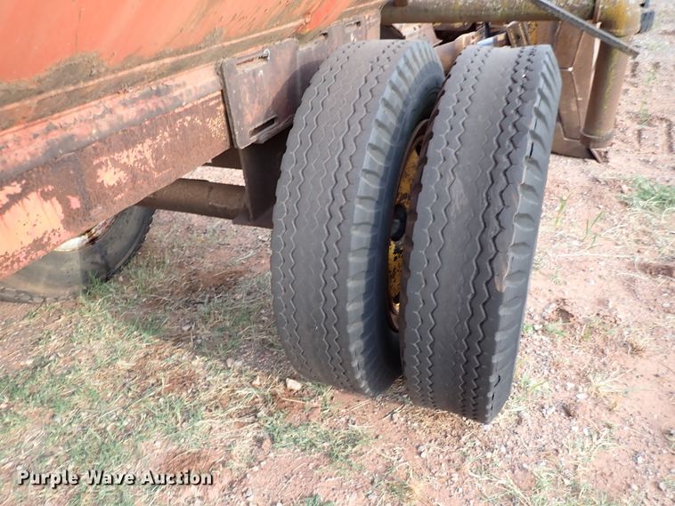 image for item IN9667 Shop built tank trailer