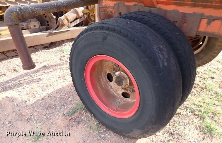 image for item IN9667 Shop built tank trailer