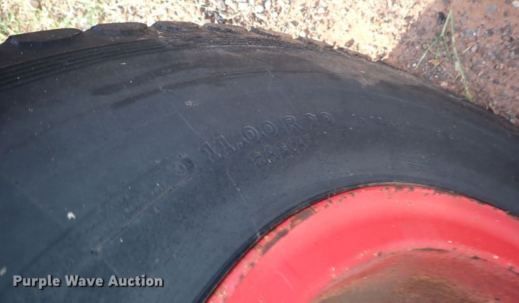 image for item IN9667 Shop built tank trailer