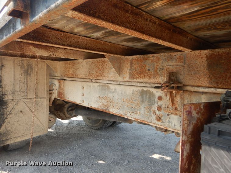 image for item JG9144 1987 Ford F700  flatbed truck