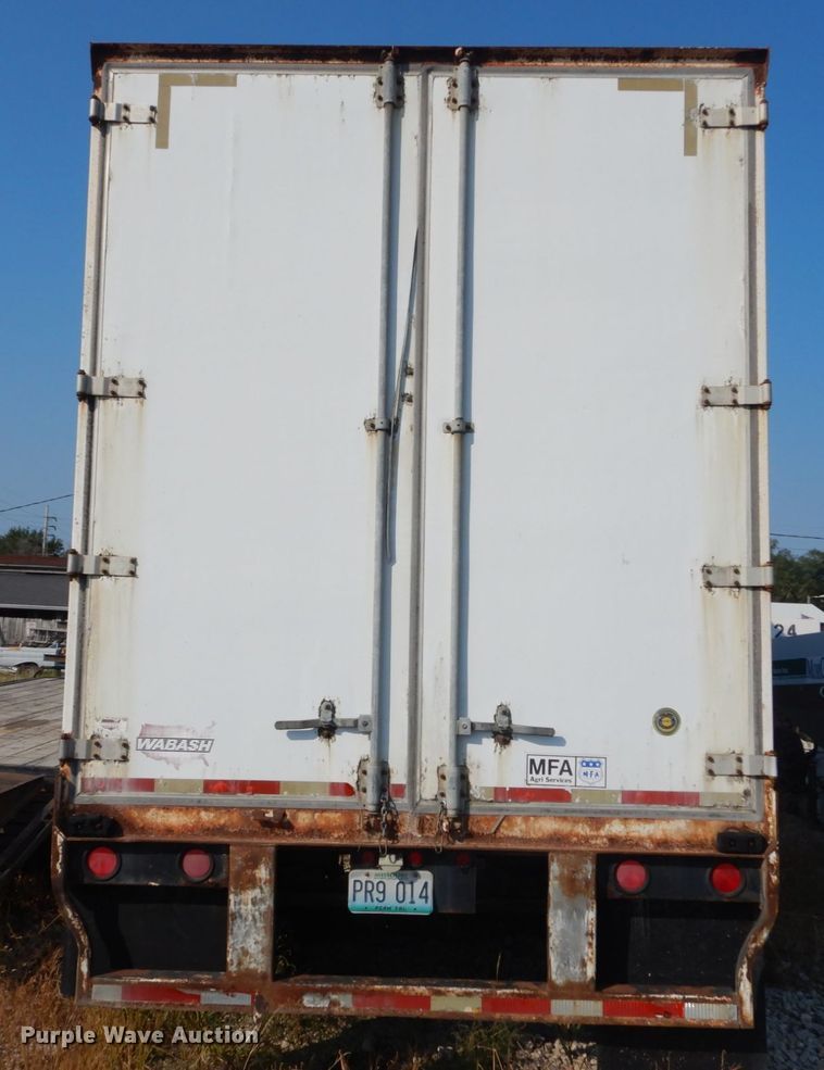 image for item JG9147 1999 Wabash  dry van trailer