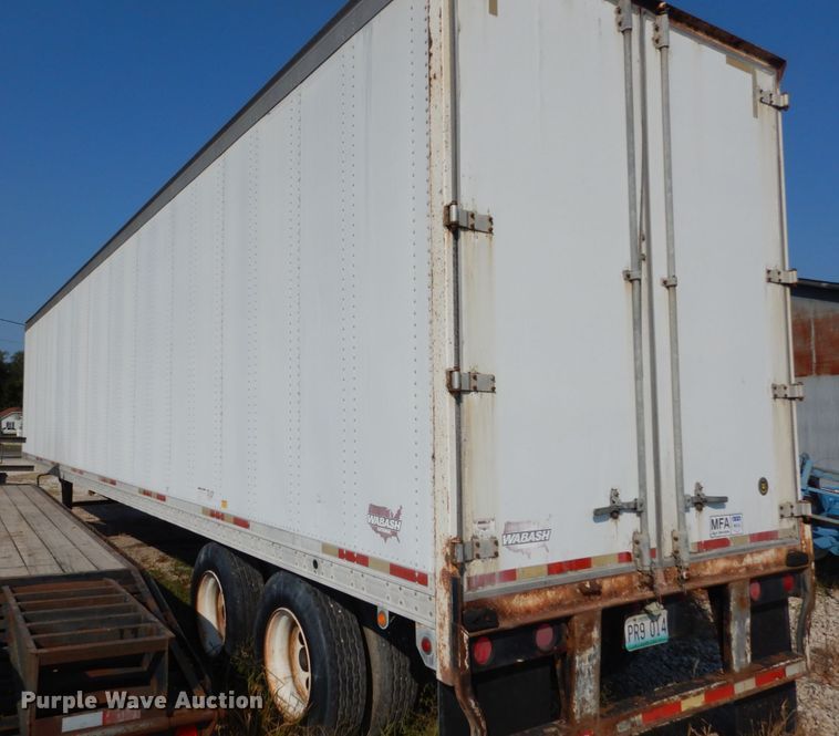 image for item JG9147 1999 Wabash  dry van trailer