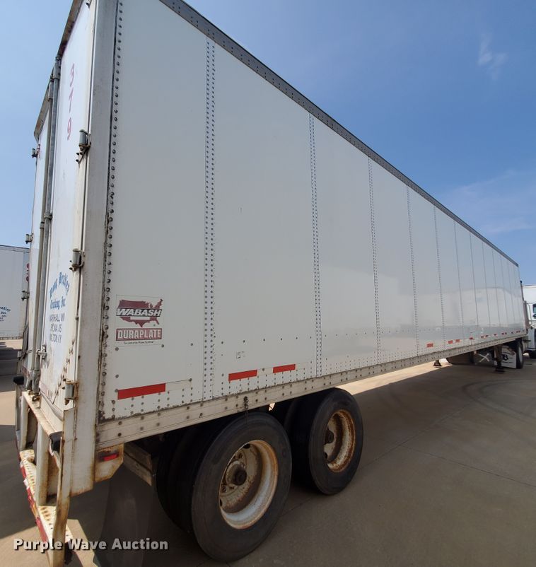 image for item JM9523 2000 Wabash National  dry van trailer