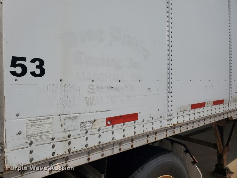 image for item JM9523 2000 Wabash National  dry van trailer