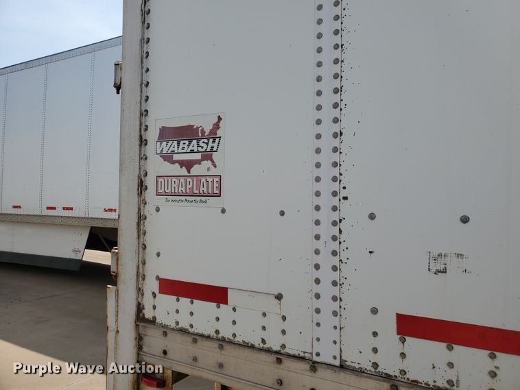 image for item JM9523 2000 Wabash National  dry van trailer