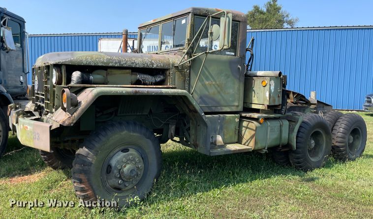 image for item JQ9614 1968 Kaiser Jeep M54  semi truck