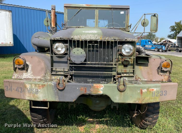 image for item JQ9614 1968 Kaiser Jeep M54  semi truck