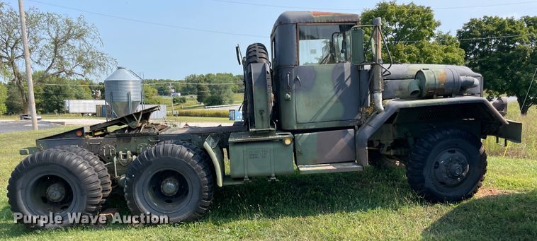 image for item JQ9614 1968 Kaiser Jeep M54  semi truck