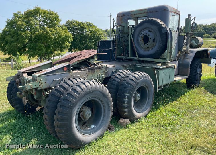 image for item JQ9614 1968 Kaiser Jeep M54  semi truck