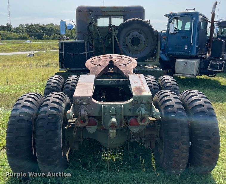 image for item JQ9614 1968 Kaiser Jeep M54  semi truck