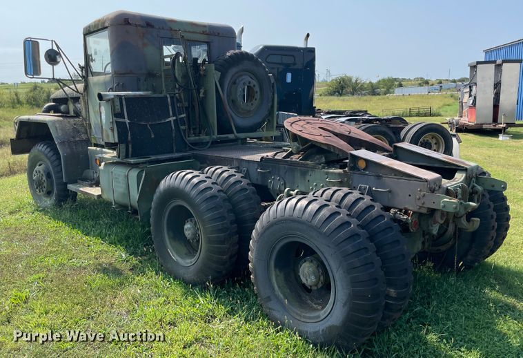 image for item JQ9614 1968 Kaiser Jeep M54  semi truck