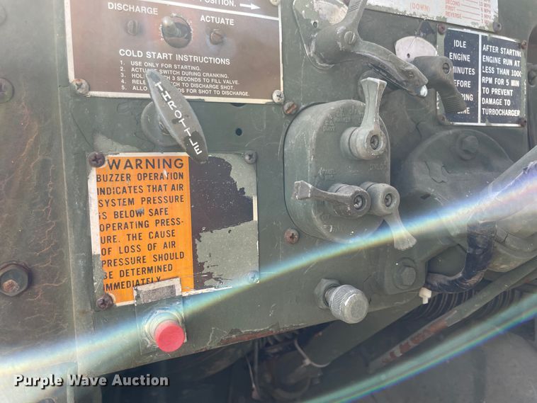 image for item JQ9614 1968 Kaiser Jeep M54  semi truck