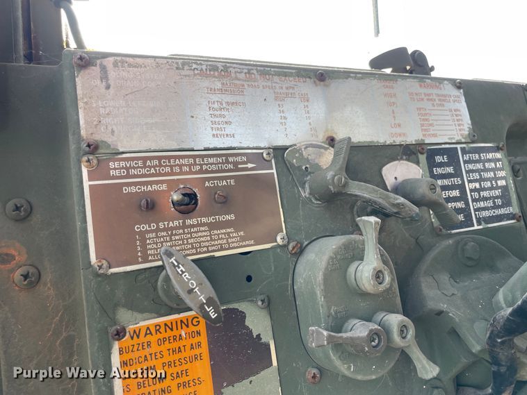 image for item JQ9614 1968 Kaiser Jeep M54  semi truck