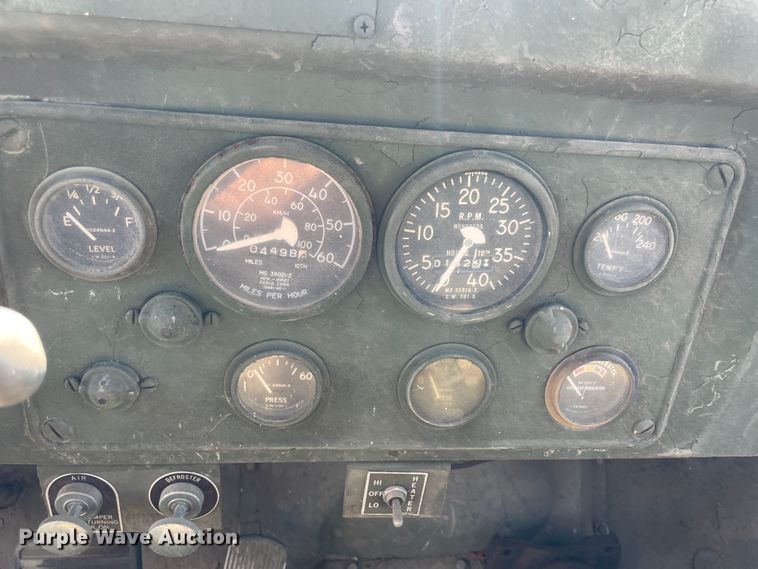 image for item JQ9614 1968 Kaiser Jeep M54  semi truck