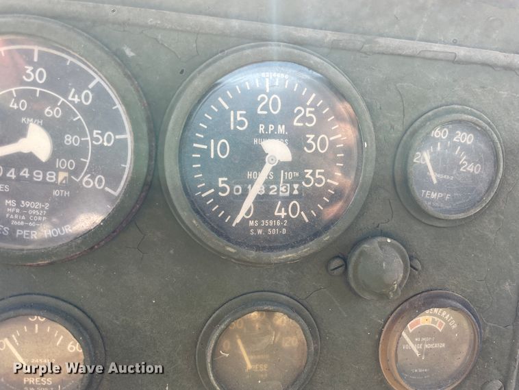 image for item JQ9614 1968 Kaiser Jeep M54  semi truck