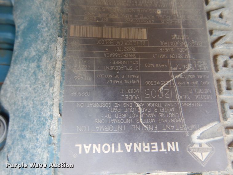 image for item KX9386 2006 International 4300  flatbed truck