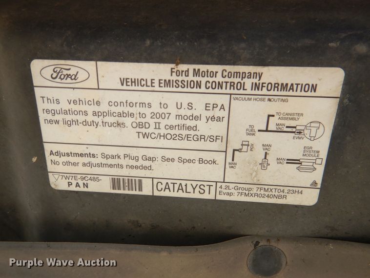 image for item DL3042 2007 Ford F150 XL  pickup truck