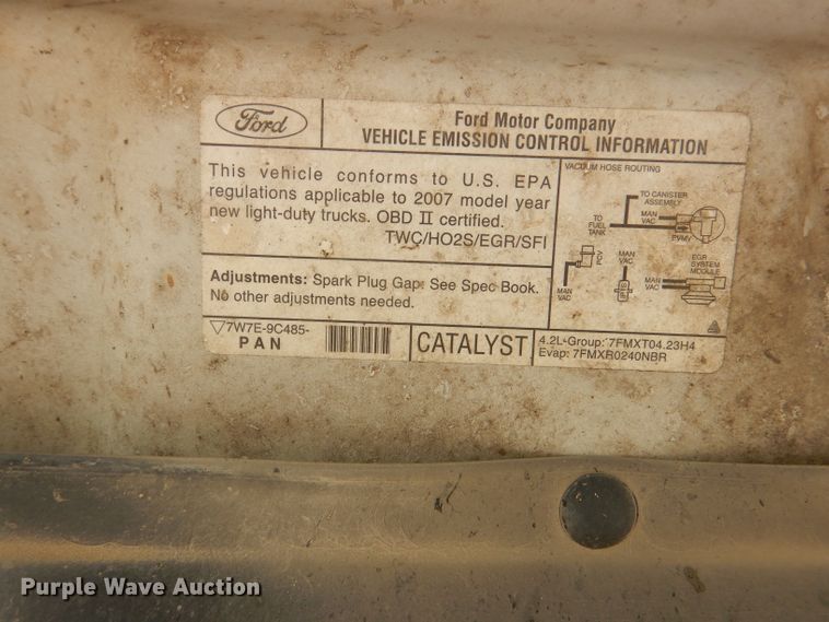 image for item DL3043 2007 Ford F150 XL  pickup truck