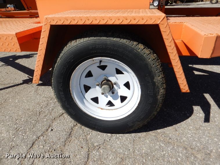 image for item DL3045 2009 Ver-Mac PCMS1210 message board trailer