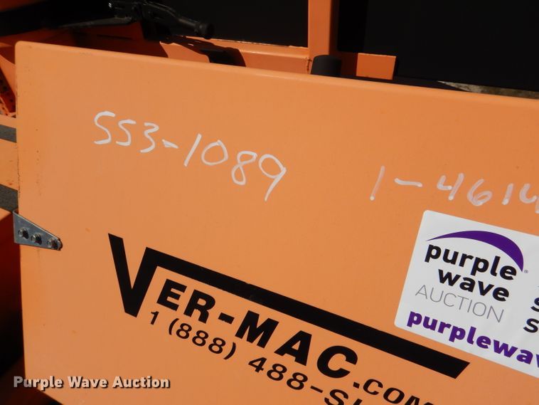 image for item DL3049 2009 Ver-Mac PCMS1210 message board trailer