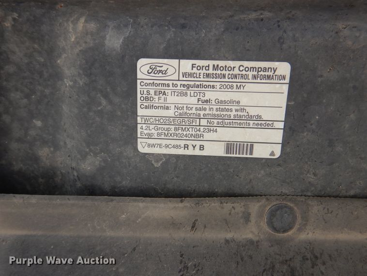 image for item DL3050 2008 Ford F150 XL  pickup truck