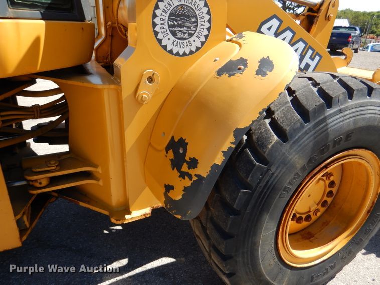 image for item DL3062 2003 John Deere 444H  wheel loader