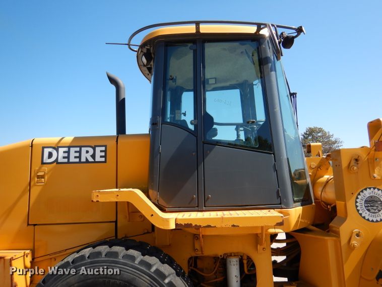 image for item DL3062 2003 John Deere 444H  wheel loader