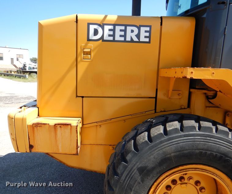 image for item DL3062 2003 John Deere 444H  wheel loader